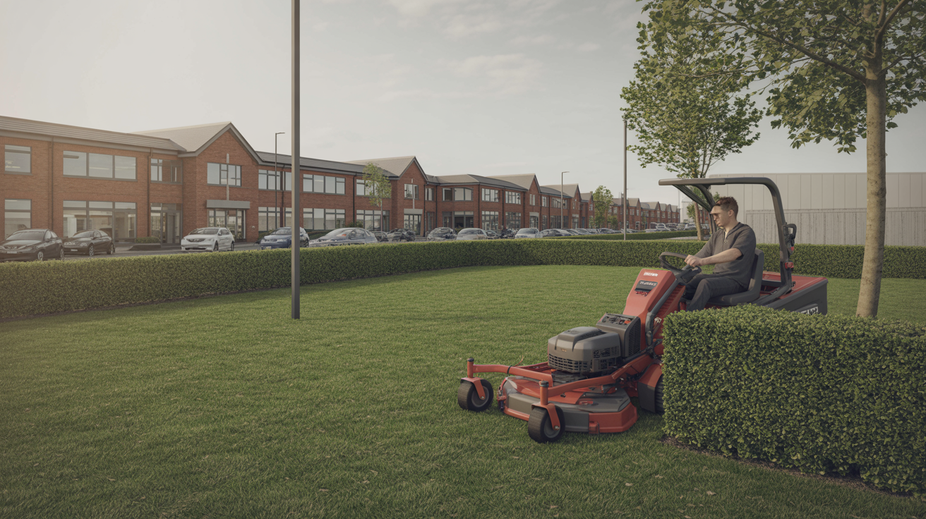 Commercial landscaping services